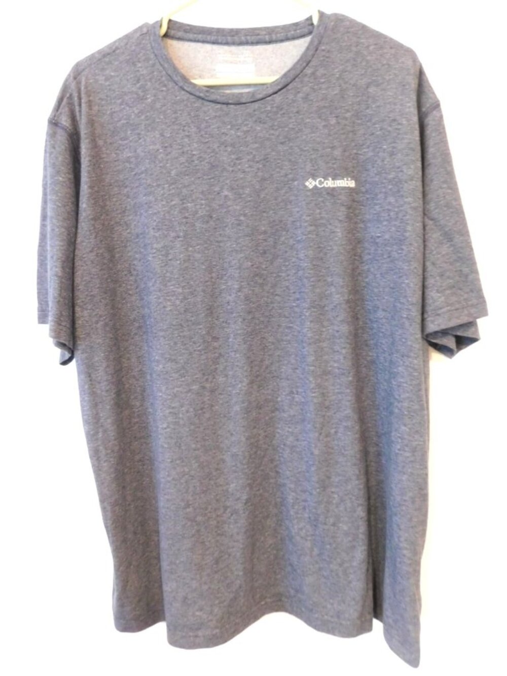Columbia Omni-Wick XXL Gray Heather Trailcore Outdoor Hiking Performance Shirt